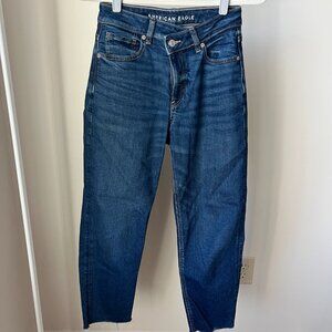 AE Stretch Mom Straight Jean